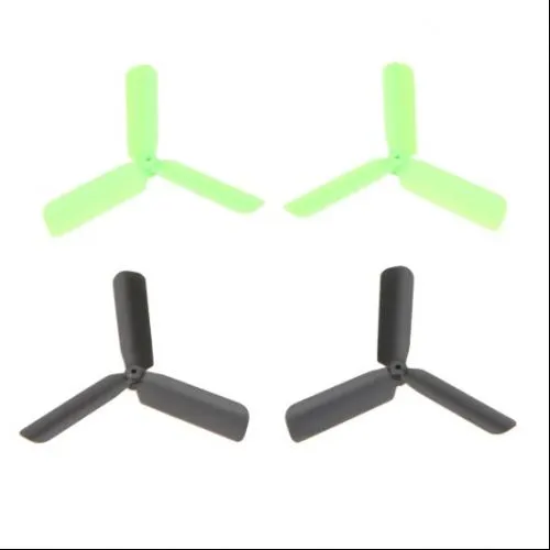 4 Pairs 3 Blade CW CCW Propeller for Hubsan H107 Series CX30 Series JJRC H6 Series